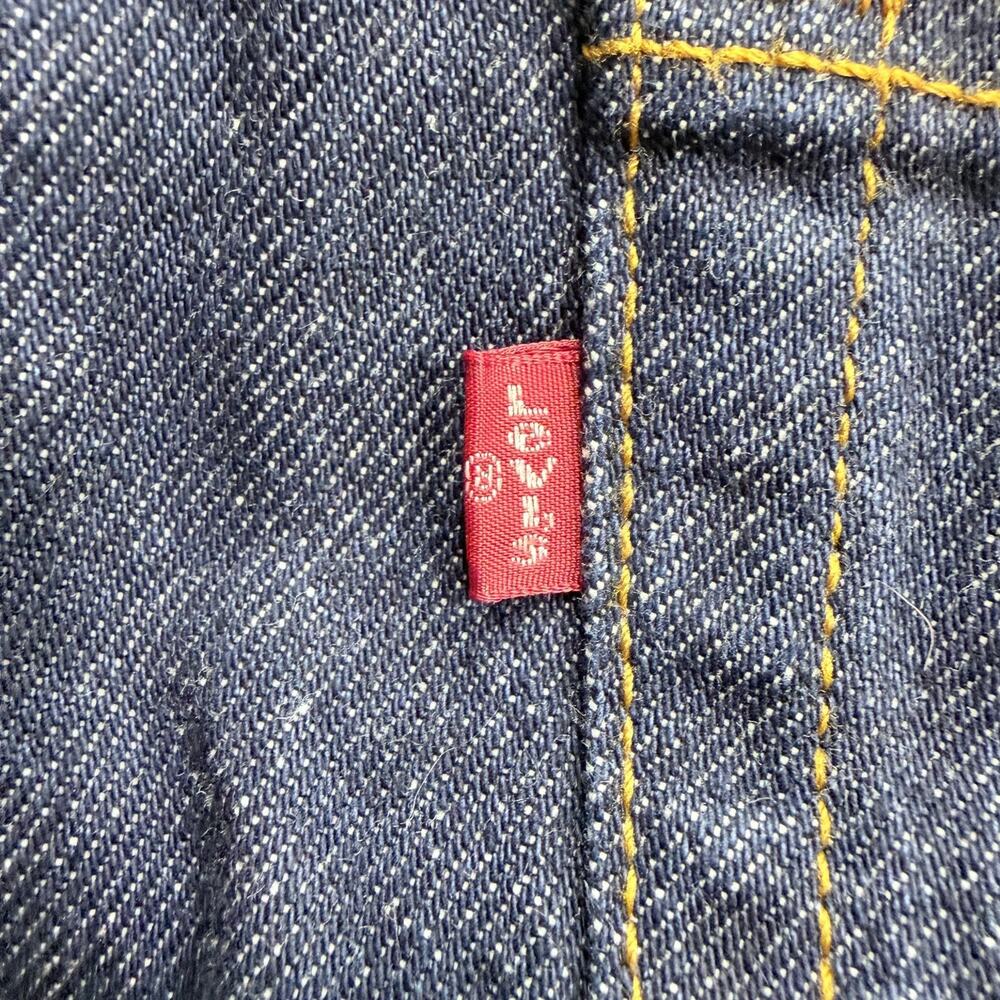 Levi's 517 Men's Boot Cut Jeans Dark Blue W34 L32 100% Cotton - Picture 14 of 15